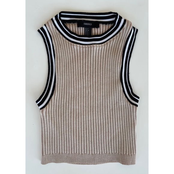 Beige crop top size S - Picture 1 of 3